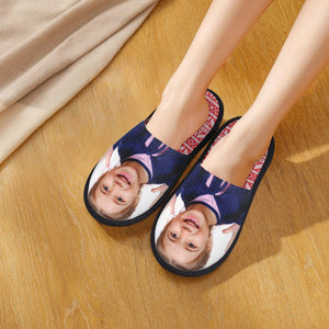 custom photo slippers