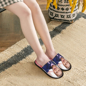 custom photo slippers