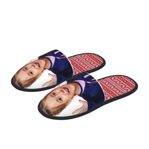 custom photo slippers