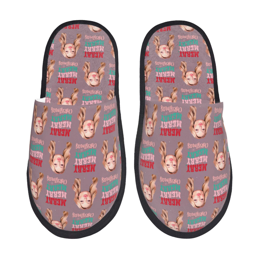 custom photo slippers