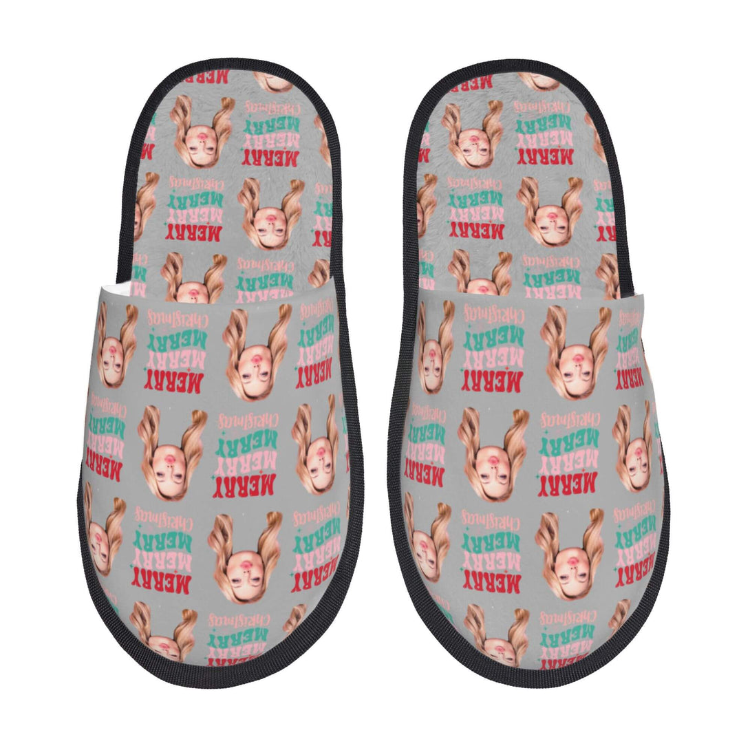 custom photo slippers