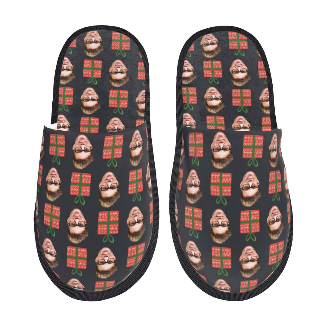 custom photo slippers