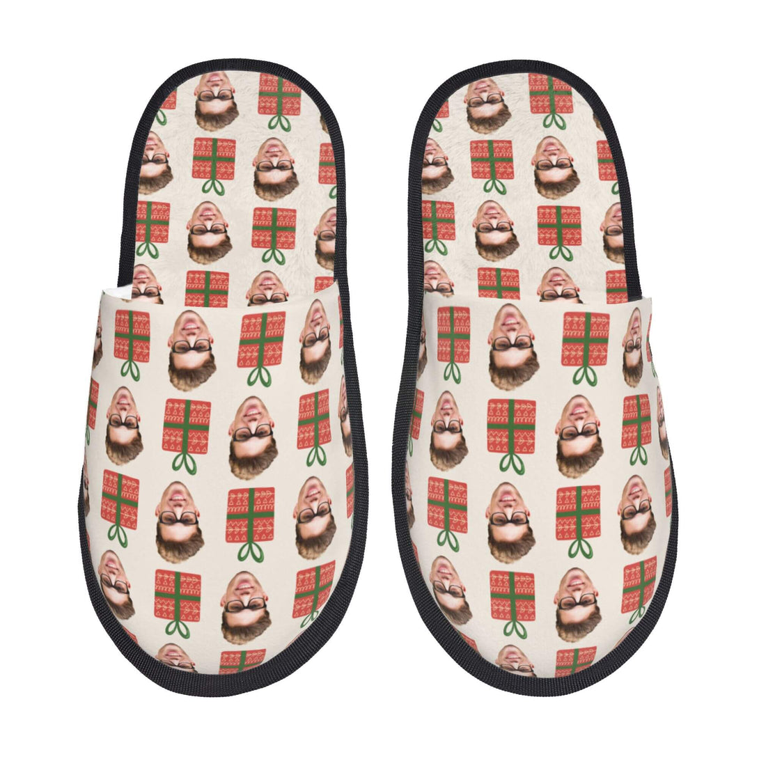 custom photo slippers