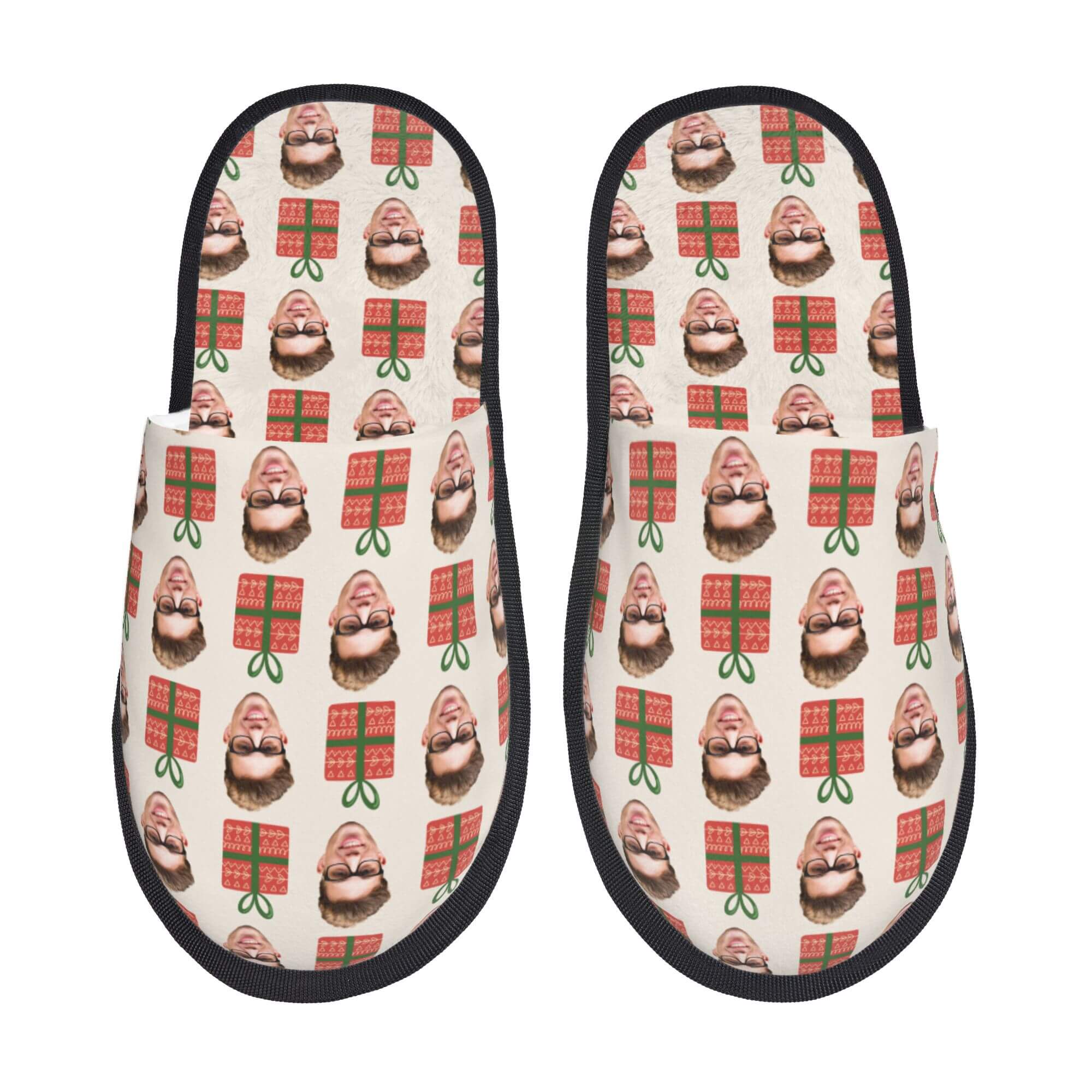 custom photo slippers