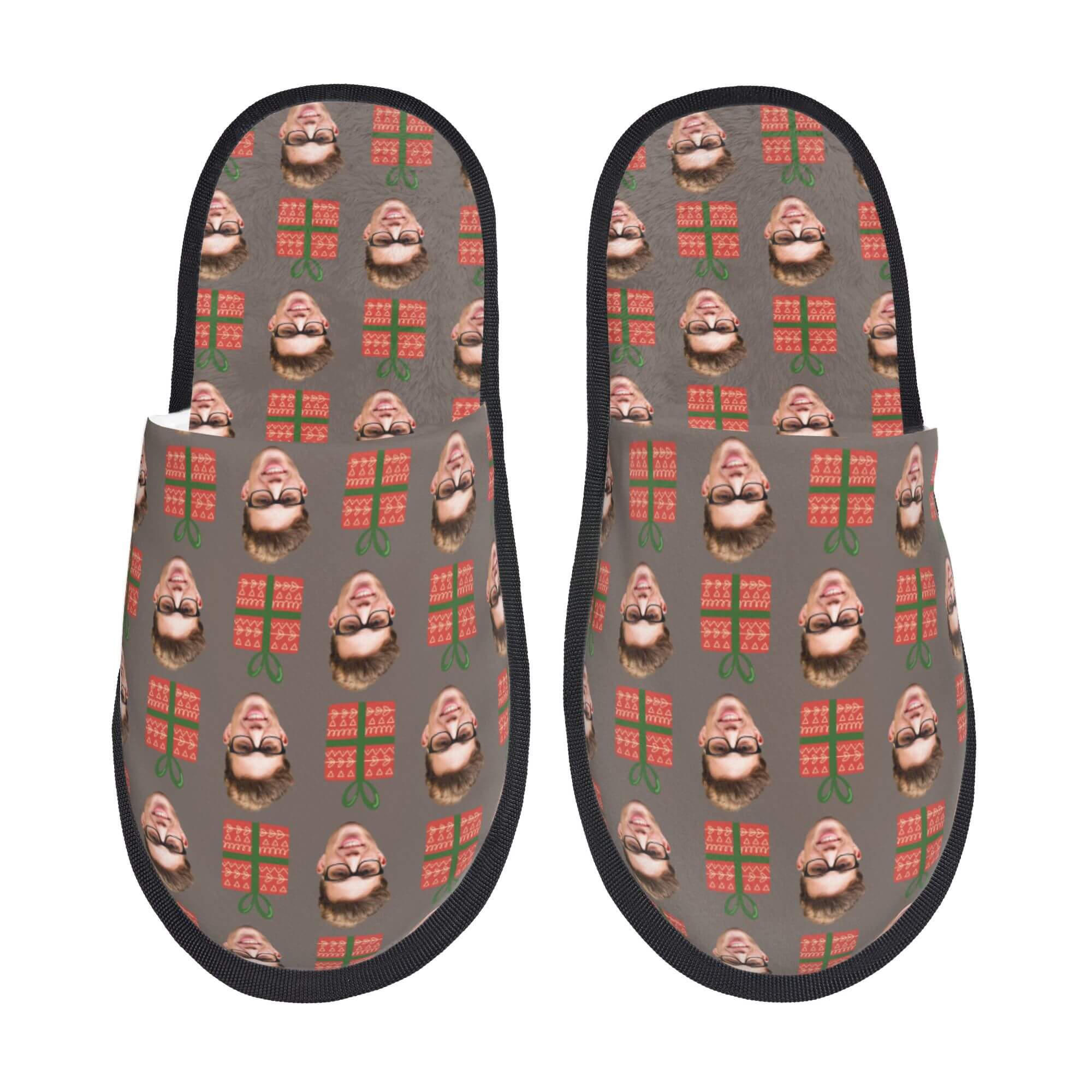 custom photo slippers