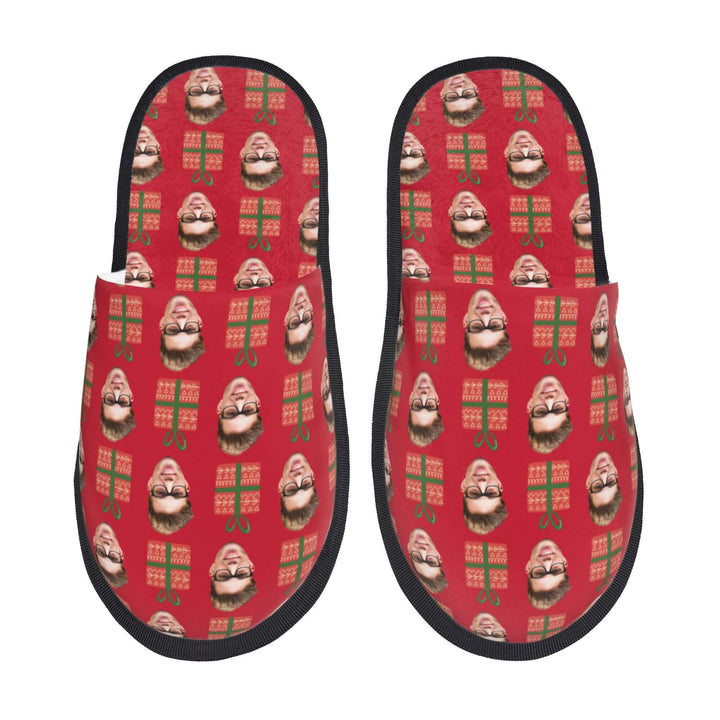 custom photo slippers