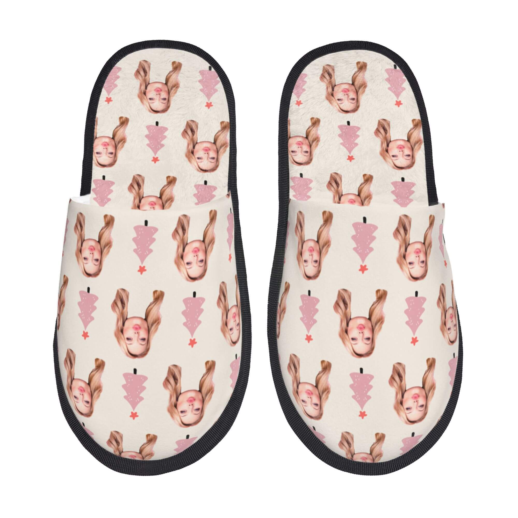 custom photo slippers