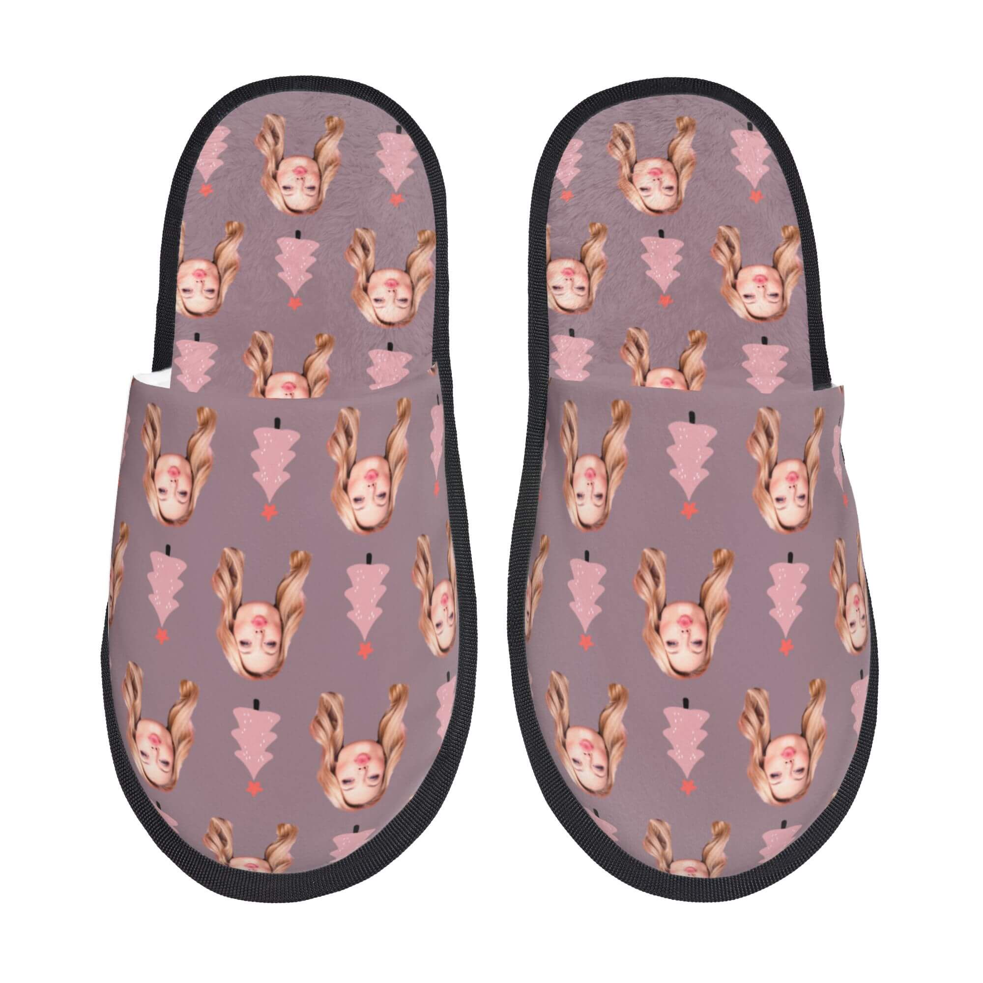 custom photo slippers