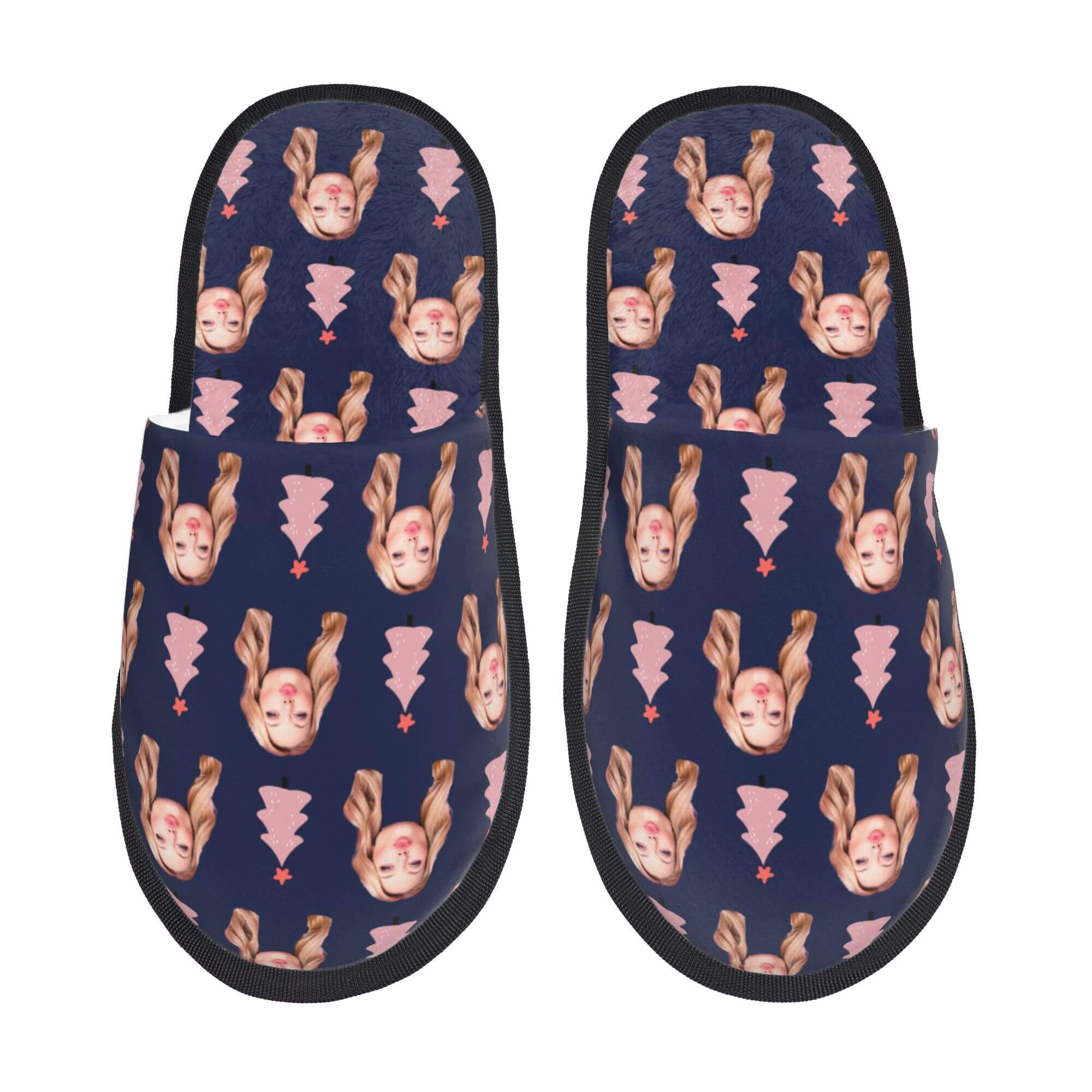 custom photo slippers