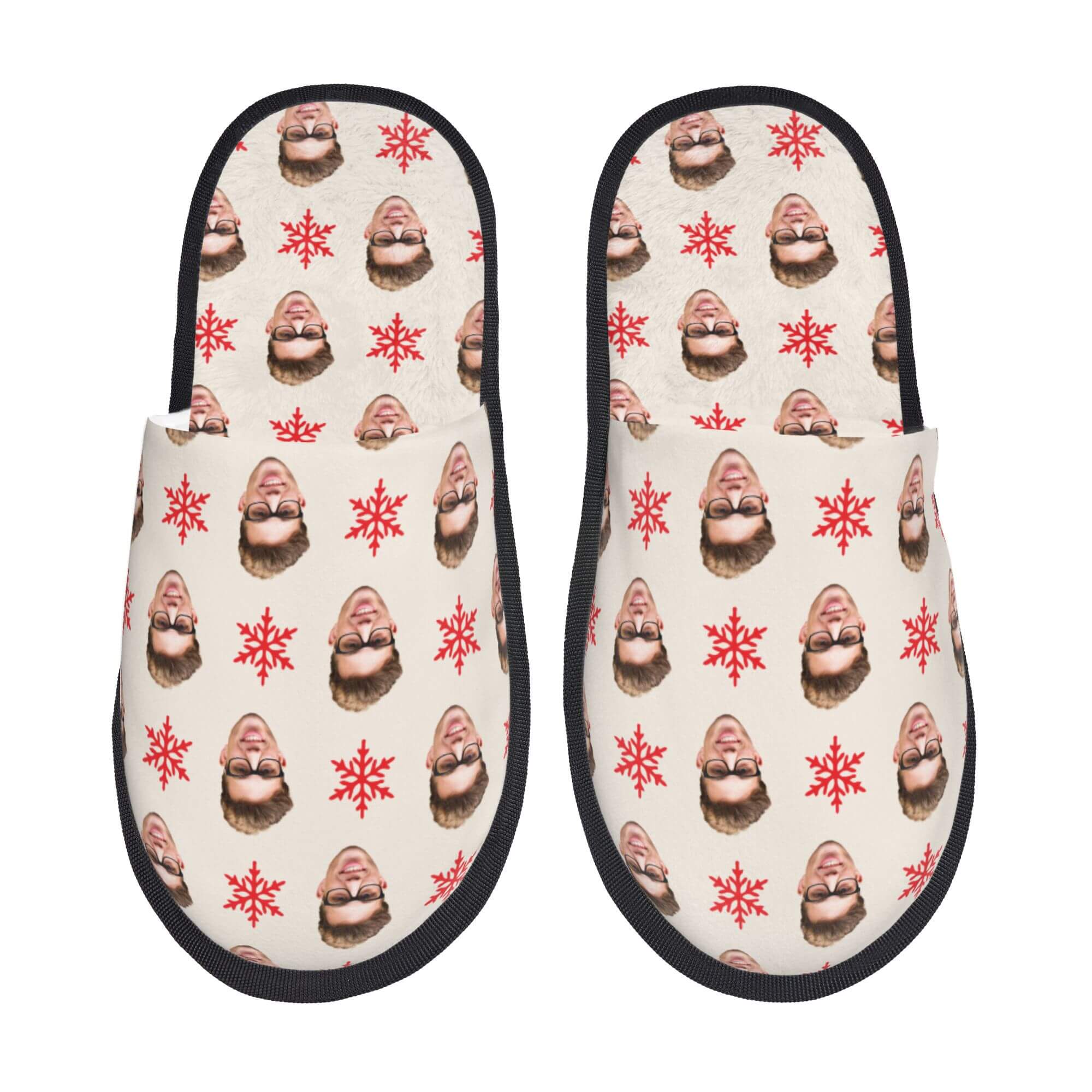 custom photo slippers