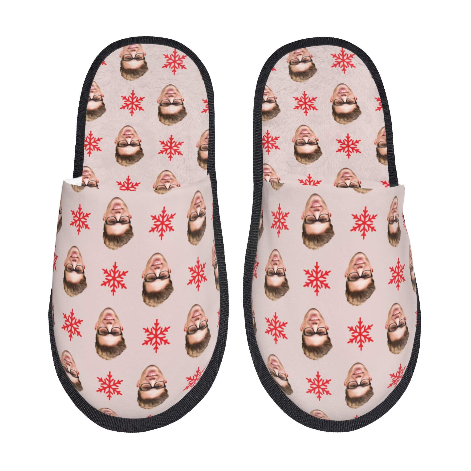 custom photo slippers