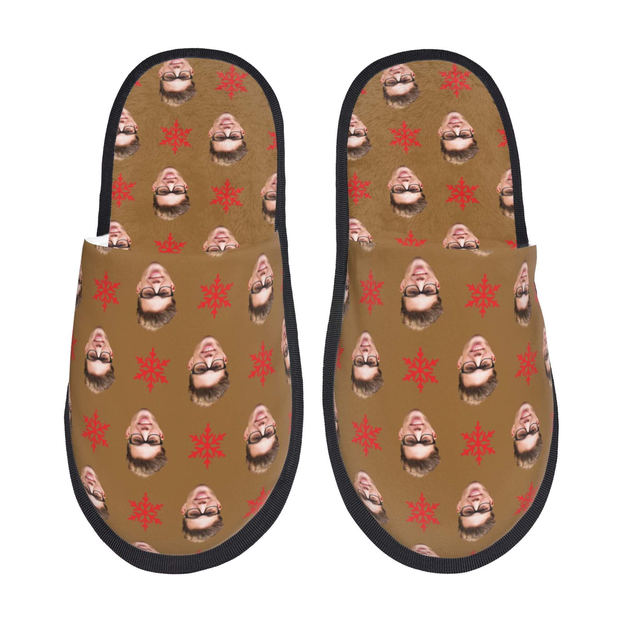 custom photo slippers