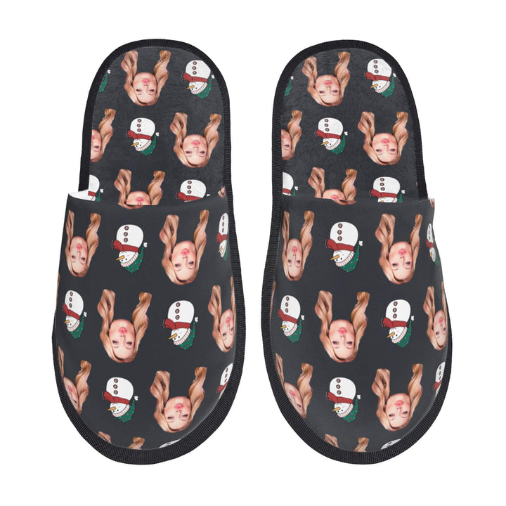 custom photo slippers