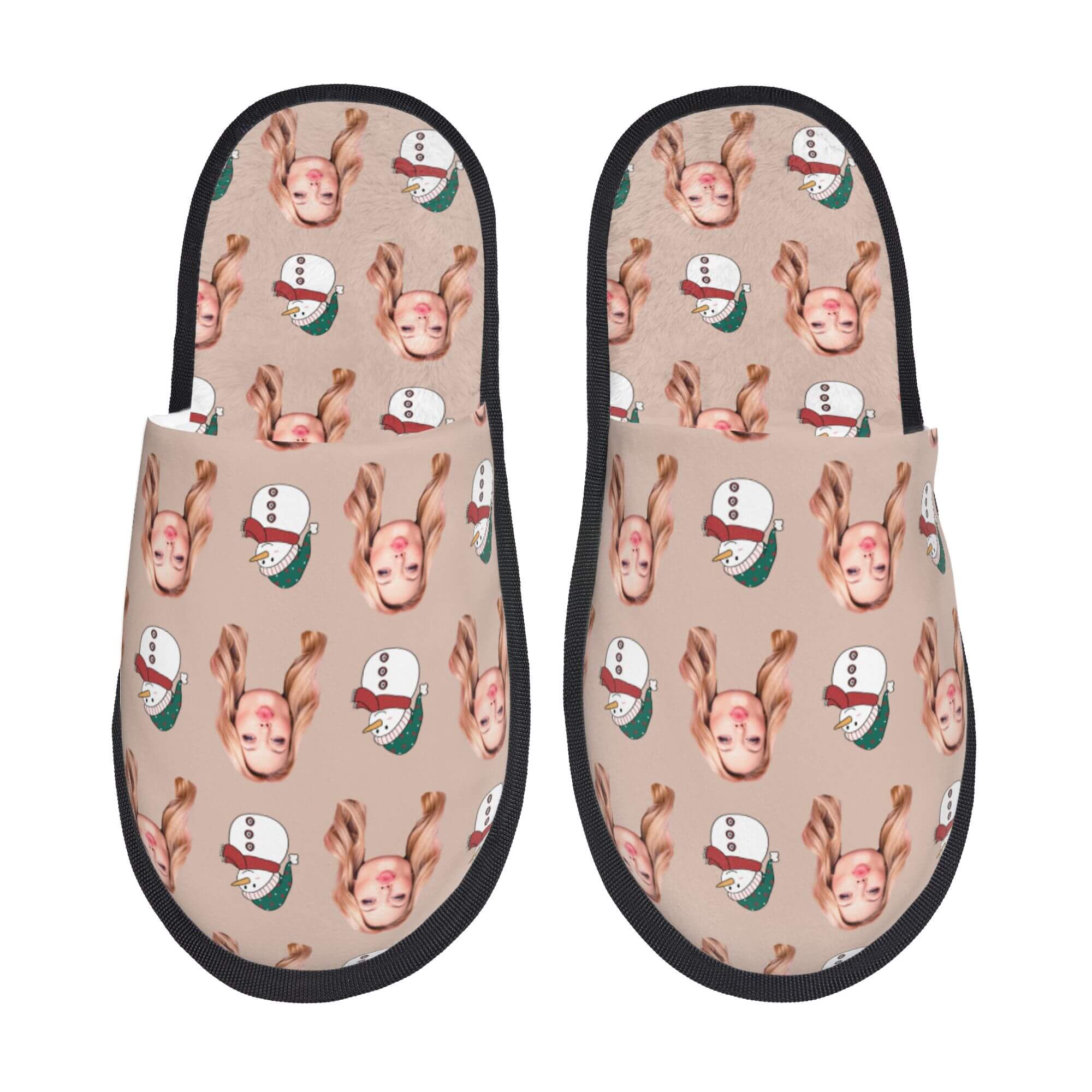 custom photo slippers