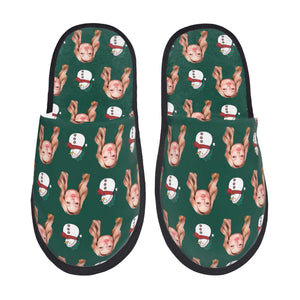 custom photo slippers
