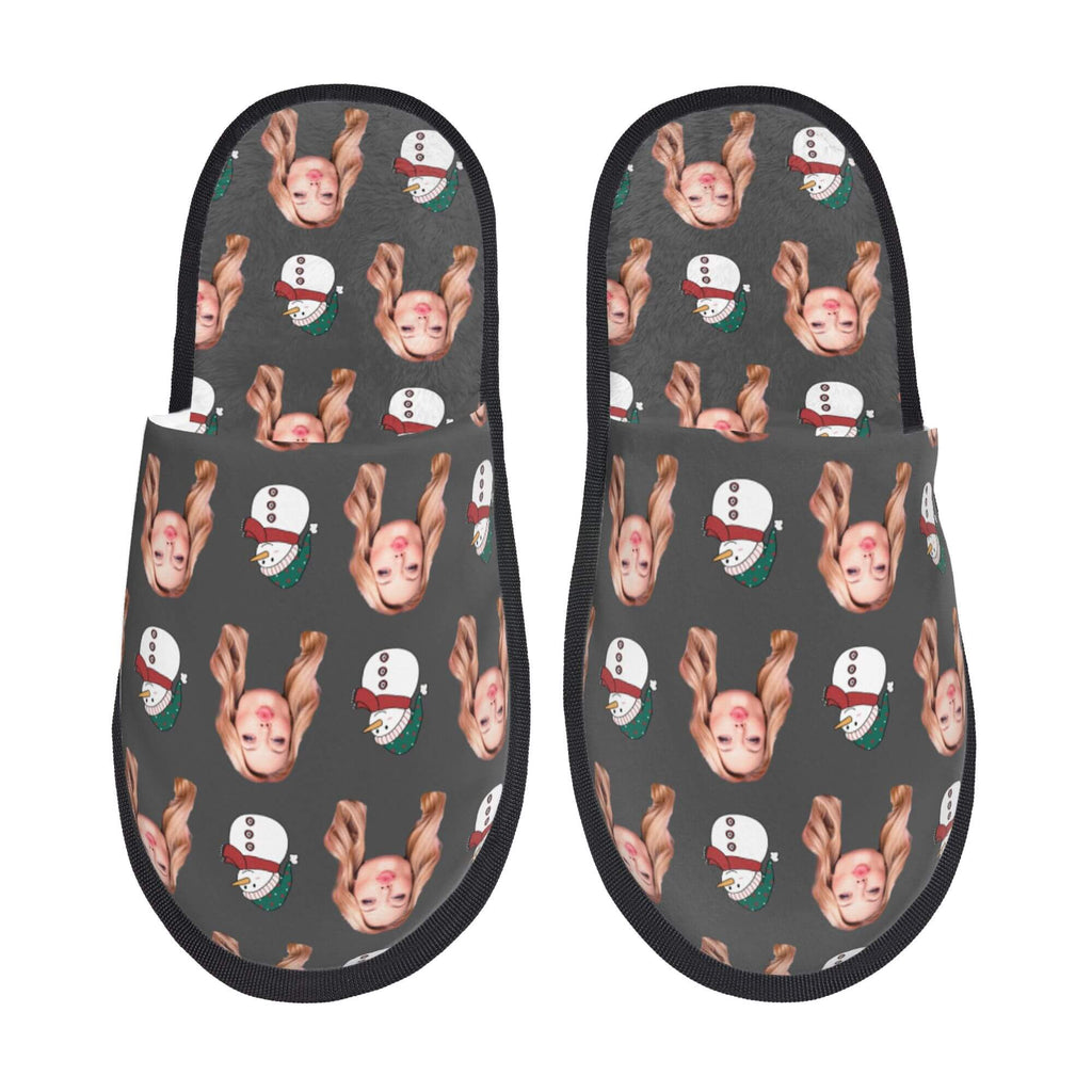 custom photo slippers