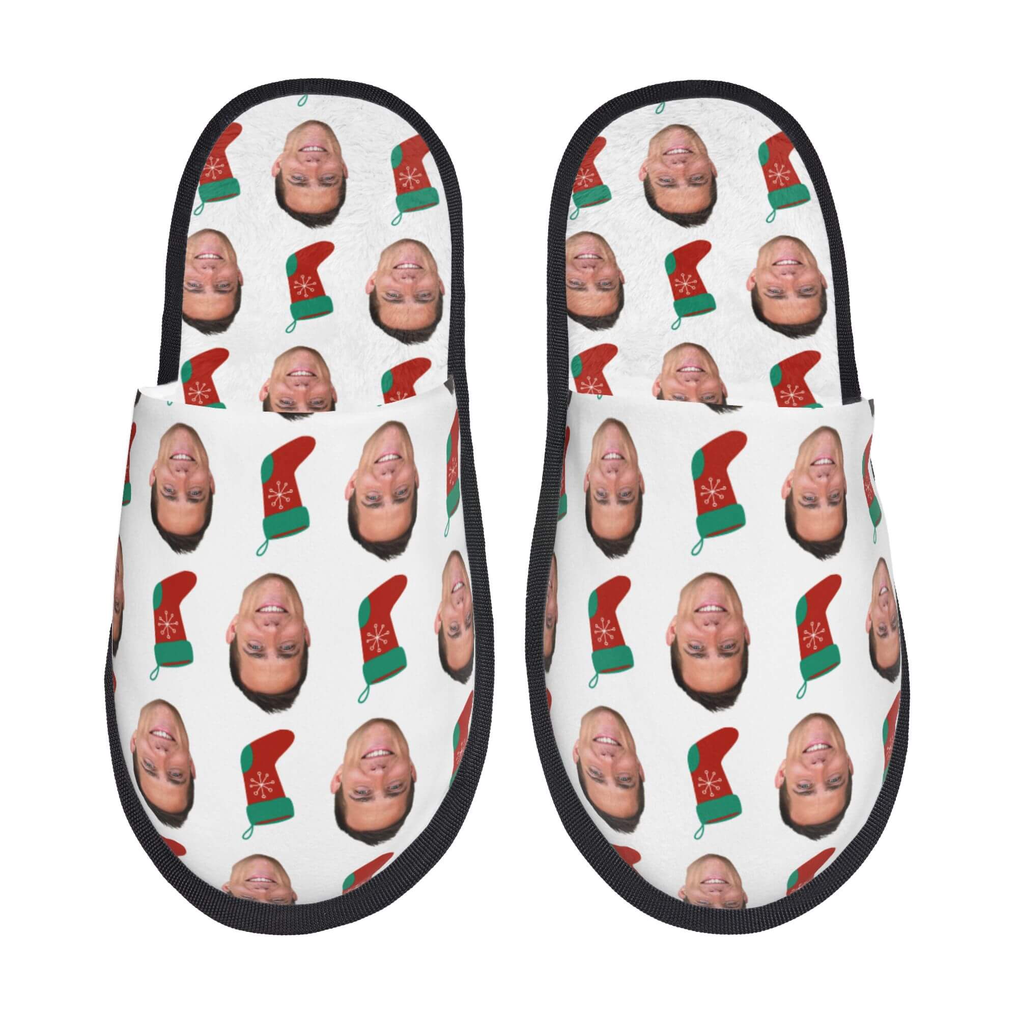 custom photo slippers