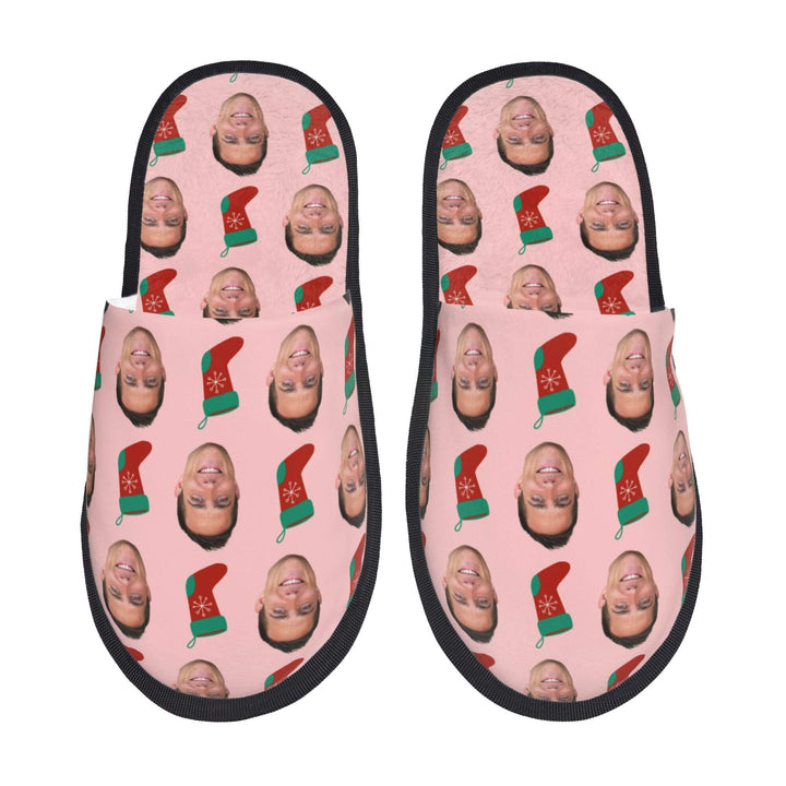 custom photo slippers