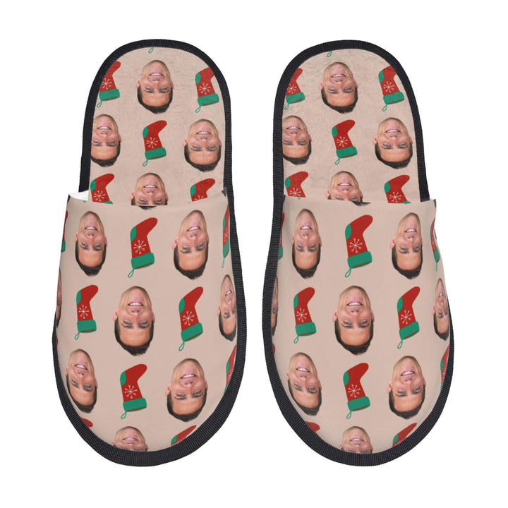 custom photo slippers