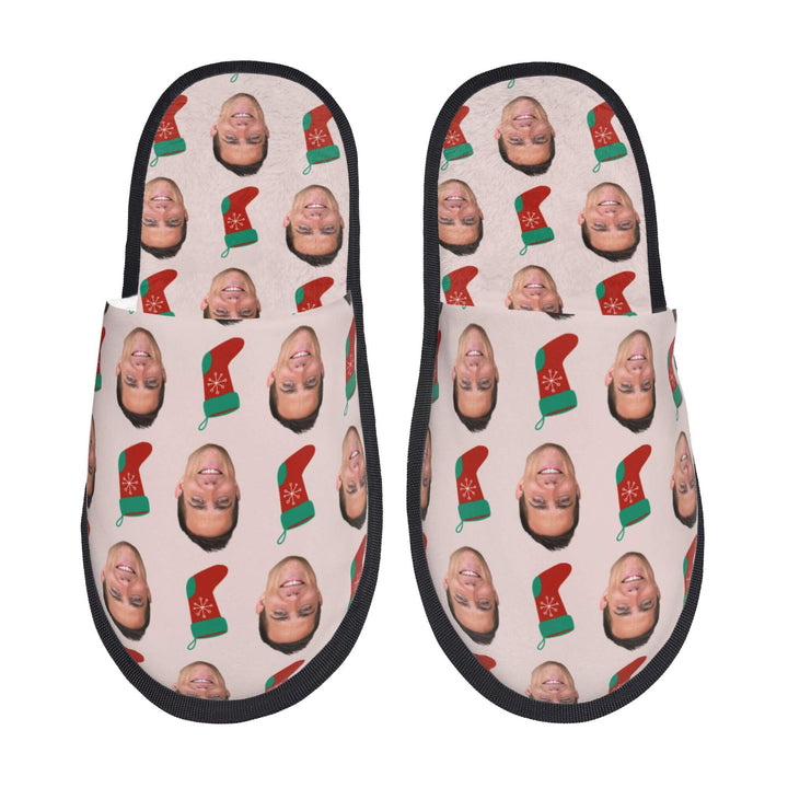 custom photo slippers