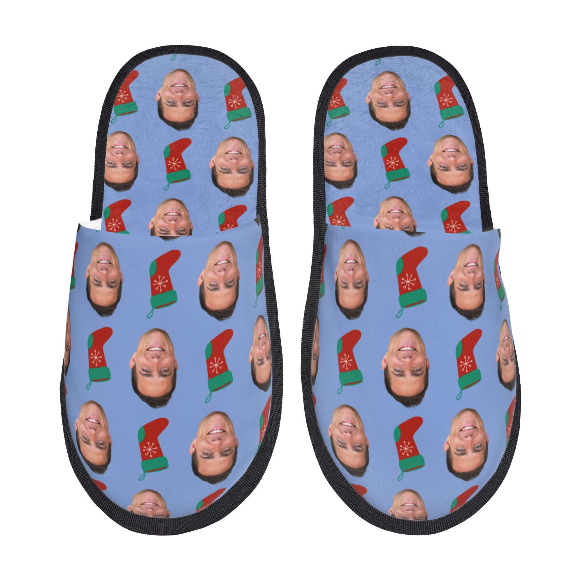 custom photo slippers
