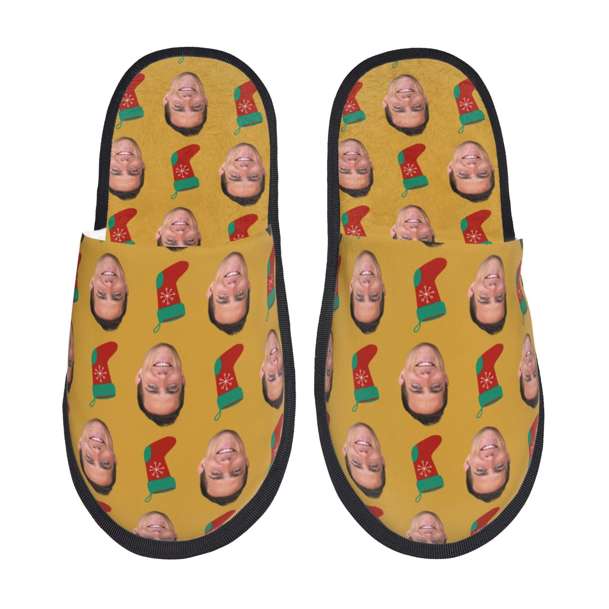 custom photo slippers
