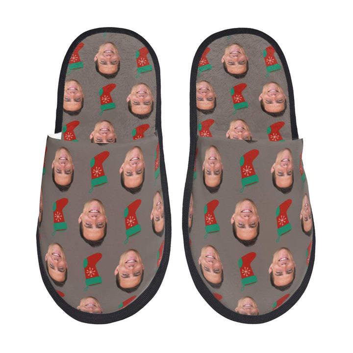 custom photo slippers