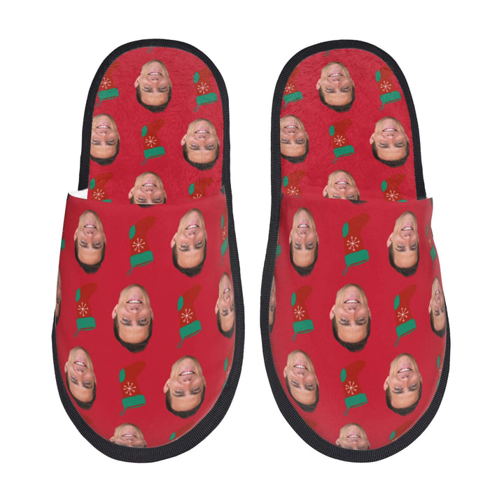 custom photo slippers