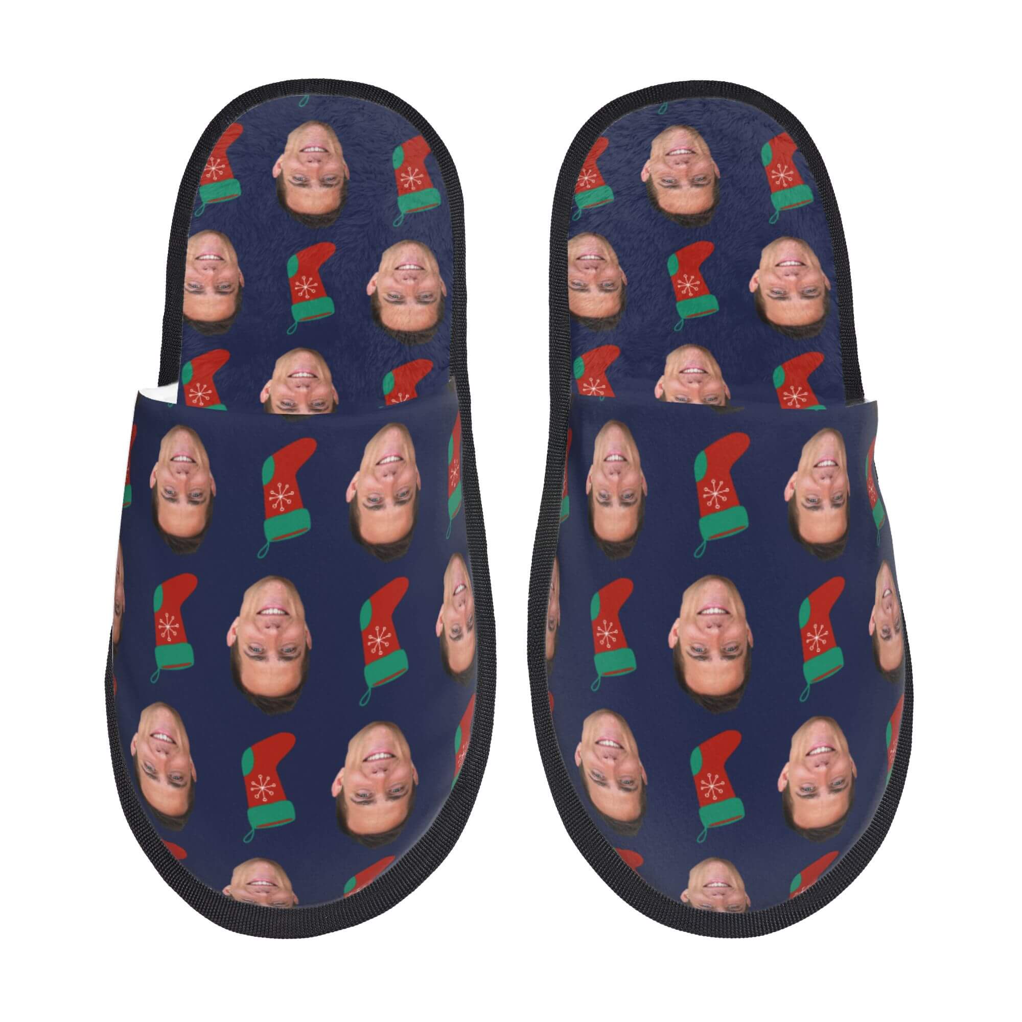 custom photo slippers