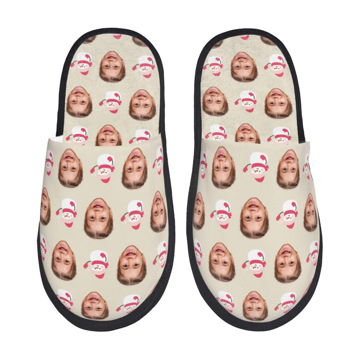 custom photo slippers