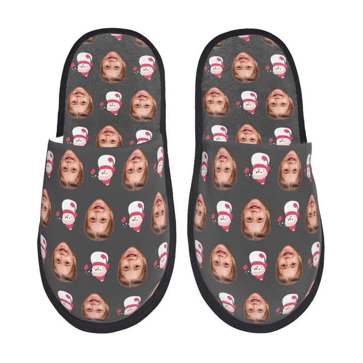 custom photo slippers