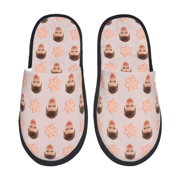 custom photo slippers