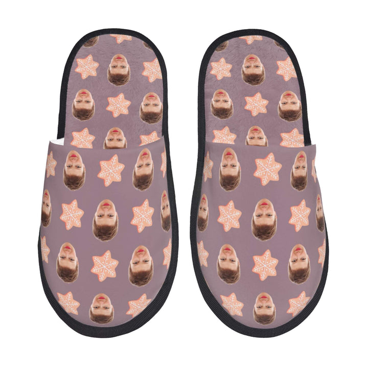 custom photo slippers