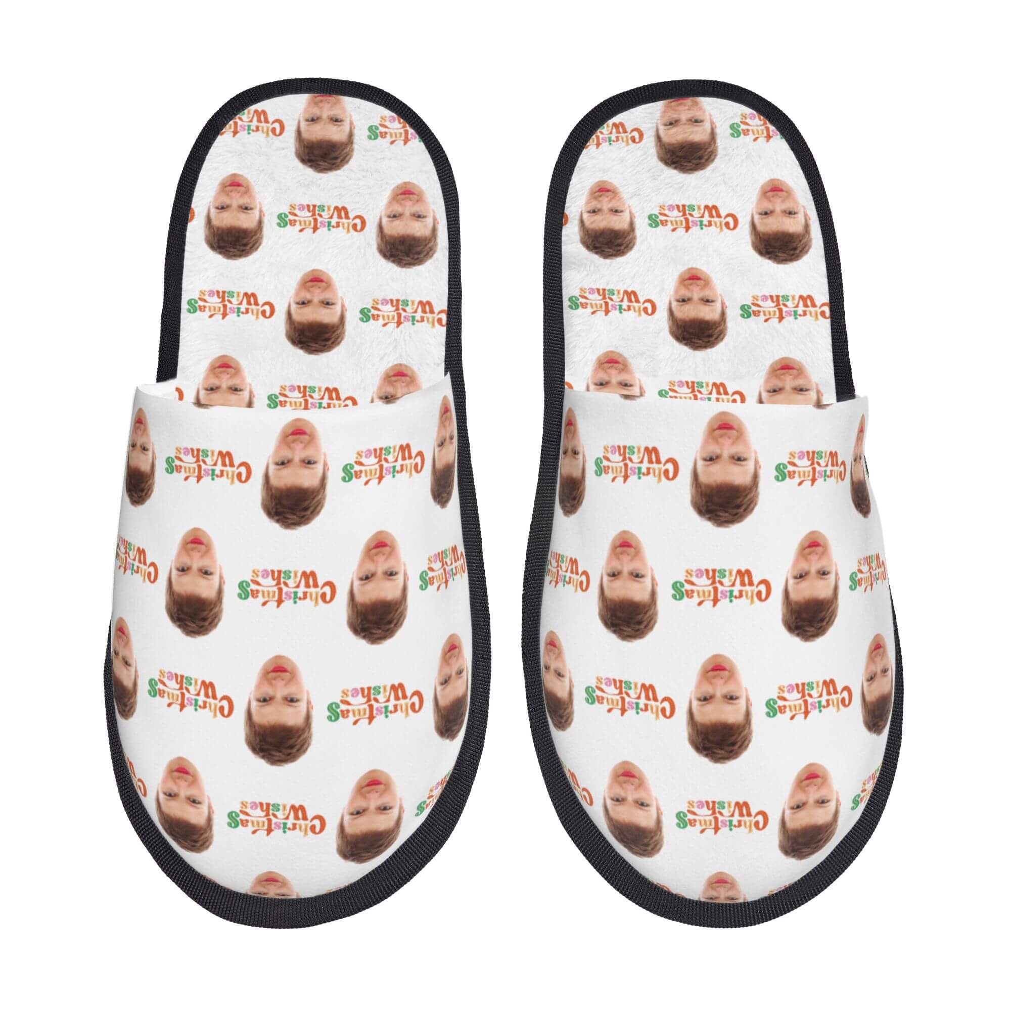 custom photo slippers