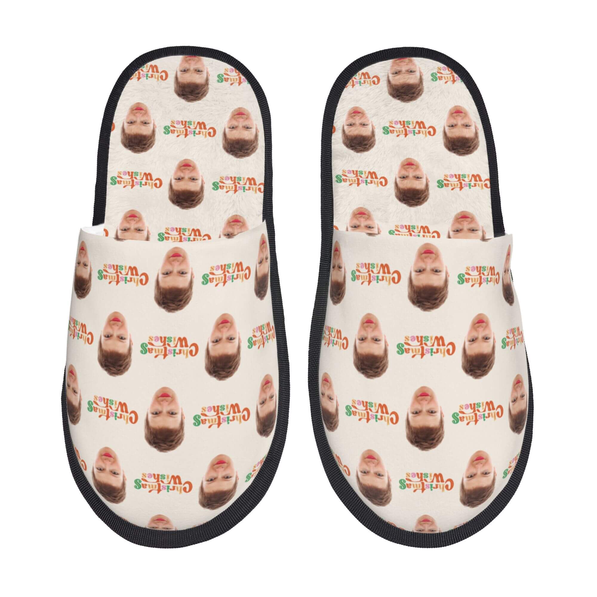 custom photo slippers