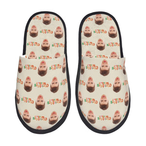 custom photo slippers