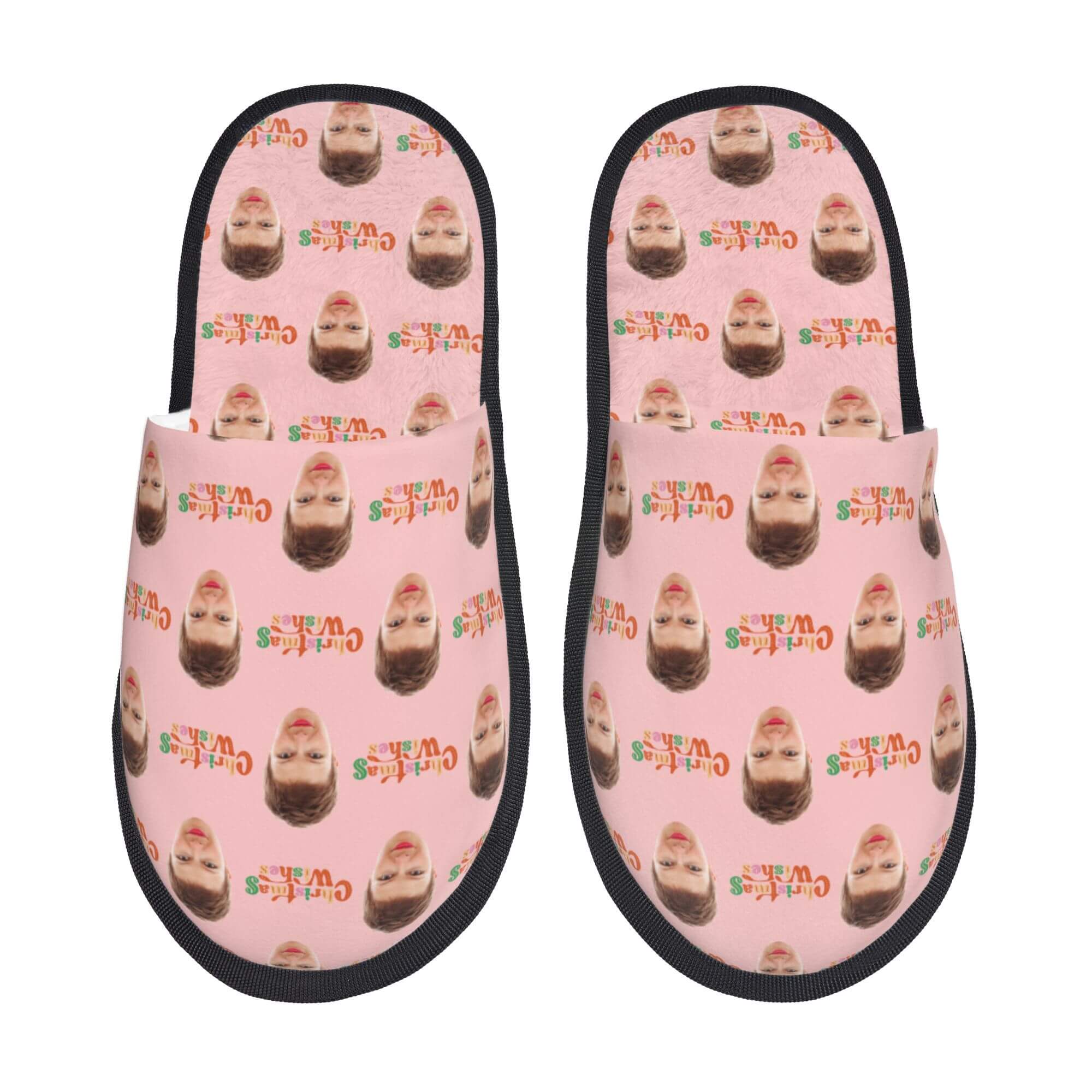 custom photo slippers