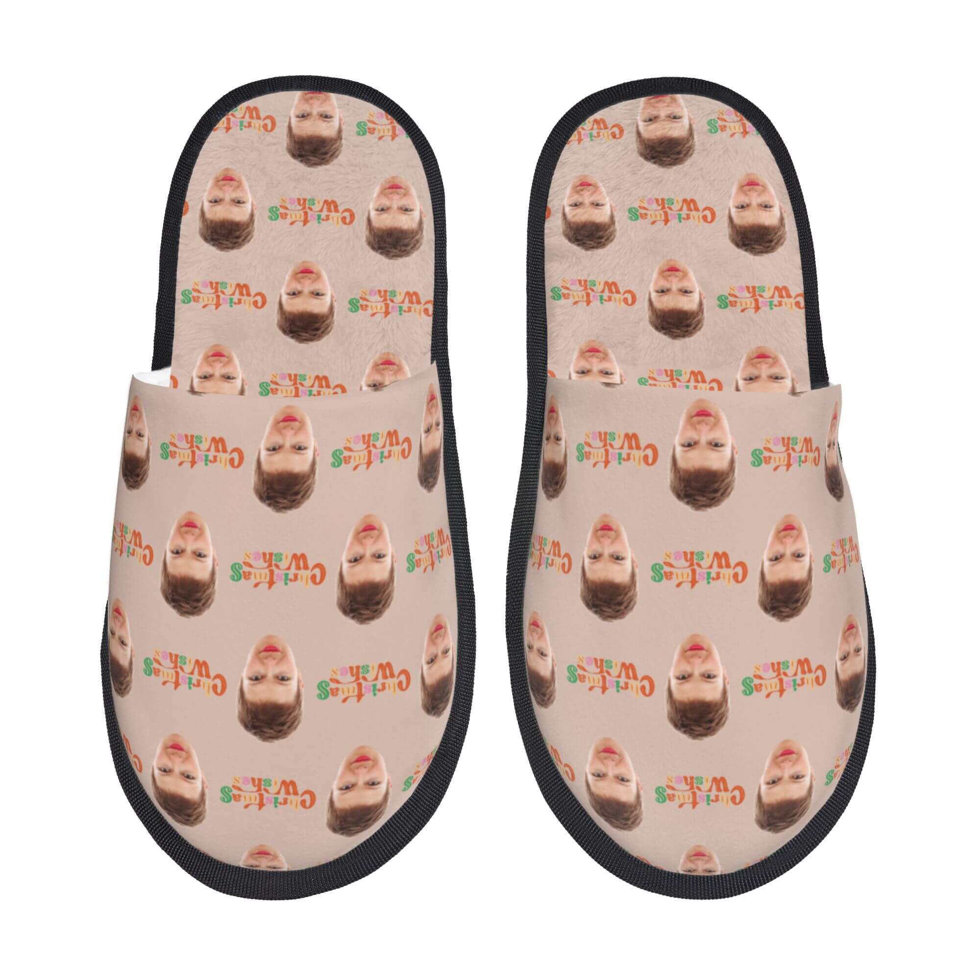 custom photo slippers