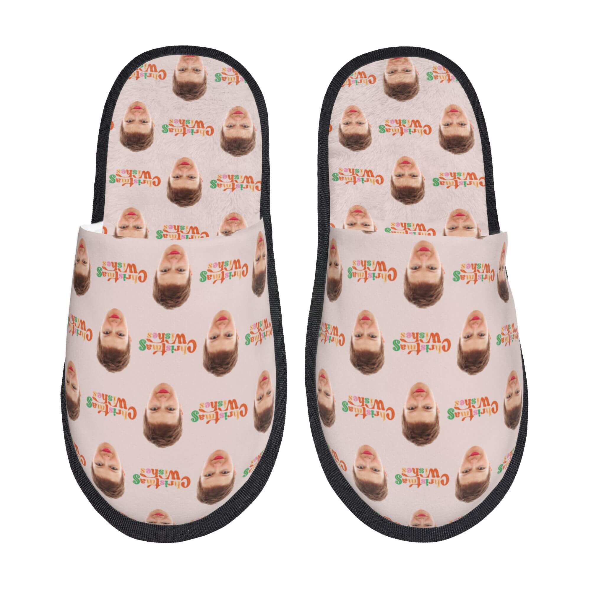 custom photo slippers