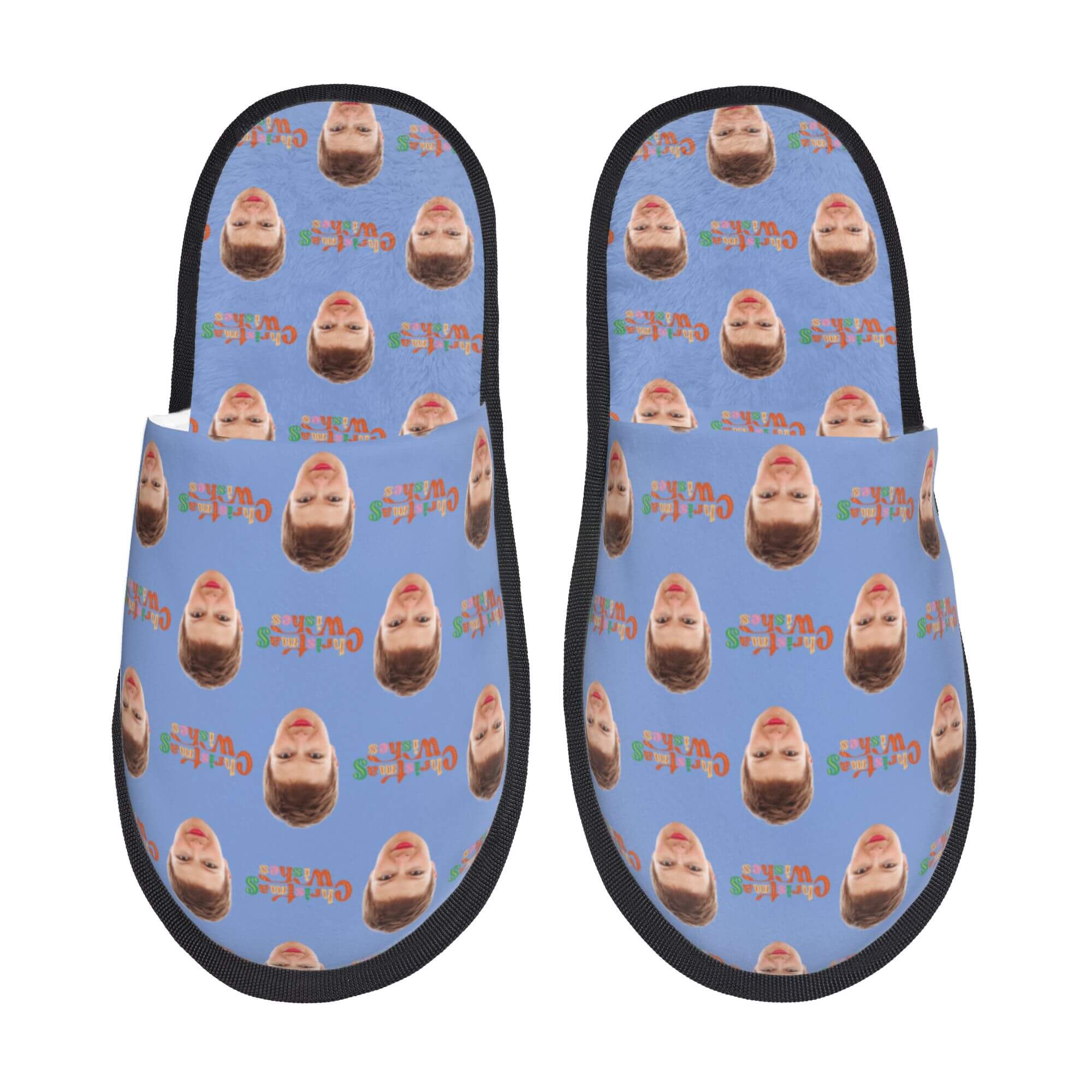 custom photo slippers