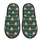 Custom Photo Slippers Merry Christmas Winter Cotton Slippers for Men Women