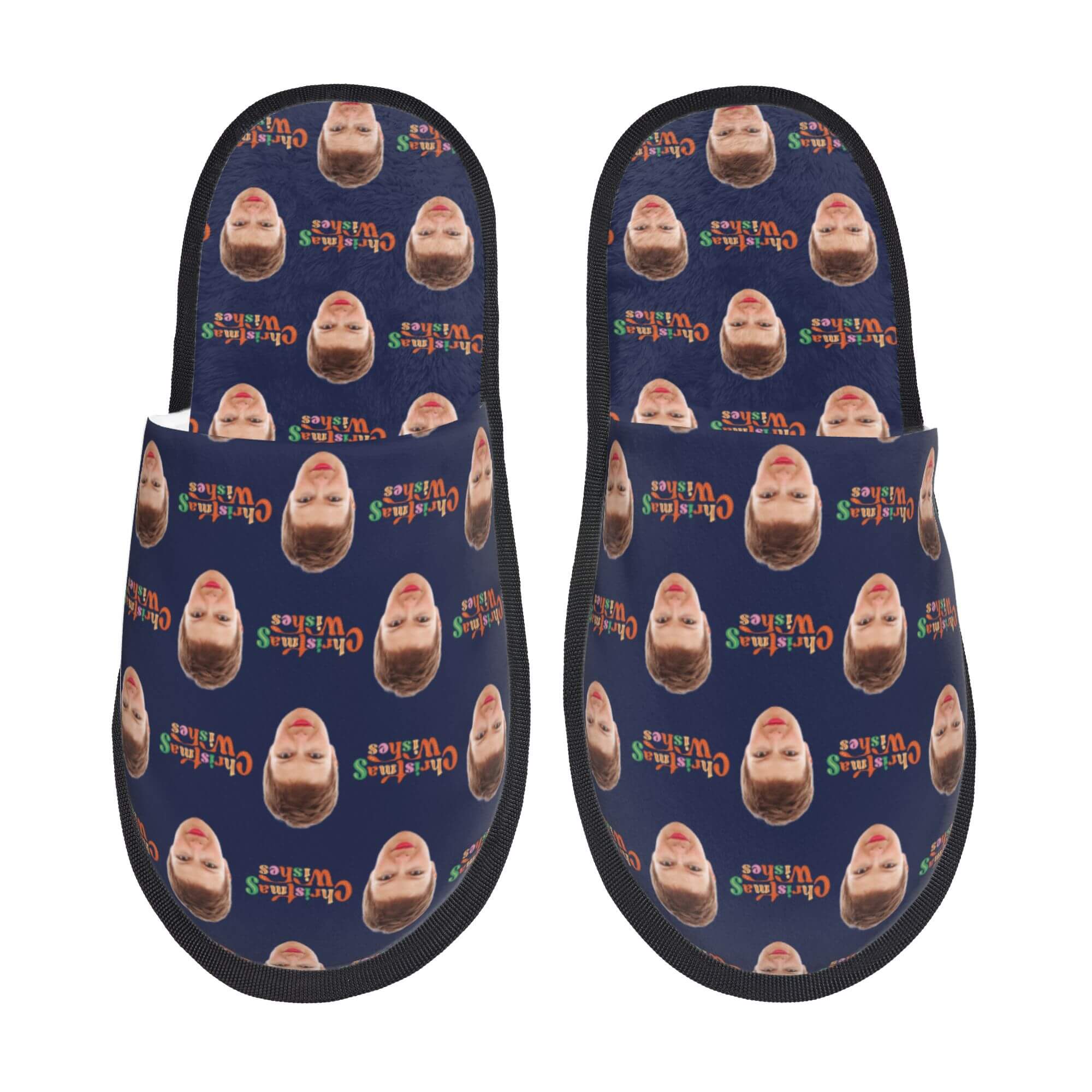 custom photo slippers