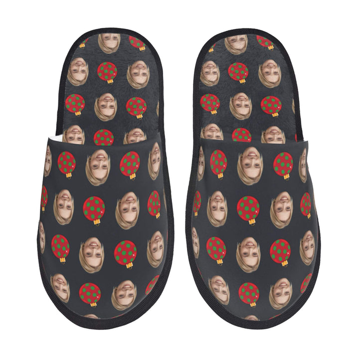 custom photo slippers