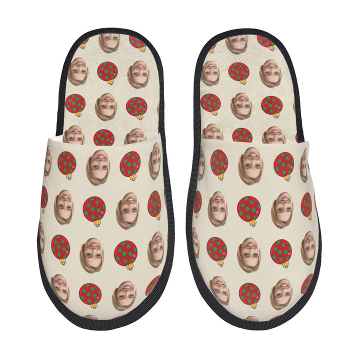 custom photo slippers