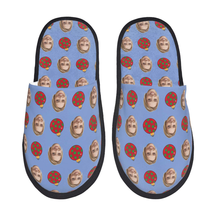 custom photo slippers