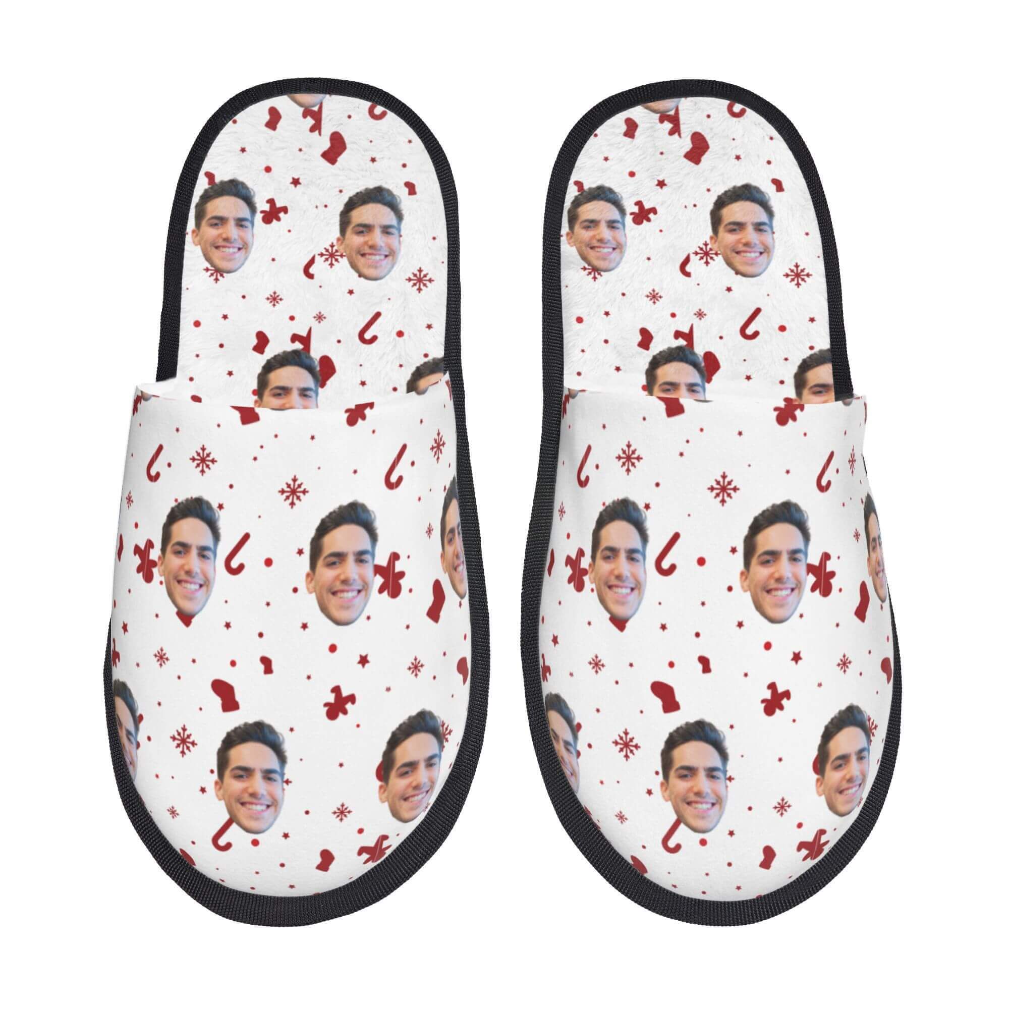 custom photo slippers