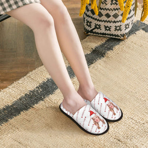 custom photo slippers