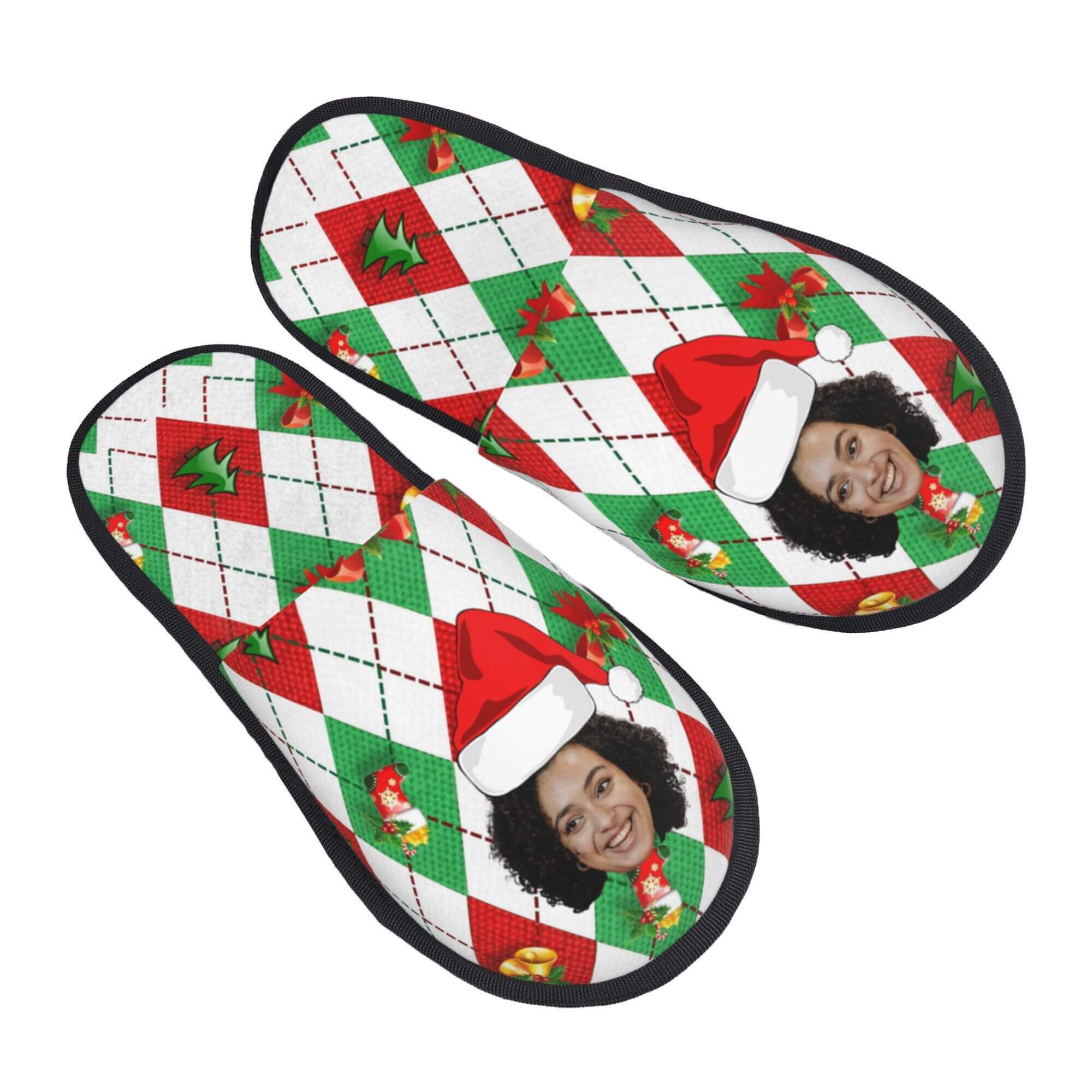 custom photo slippers