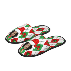 custom photo slippers
