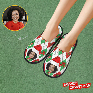 custom photo slippers